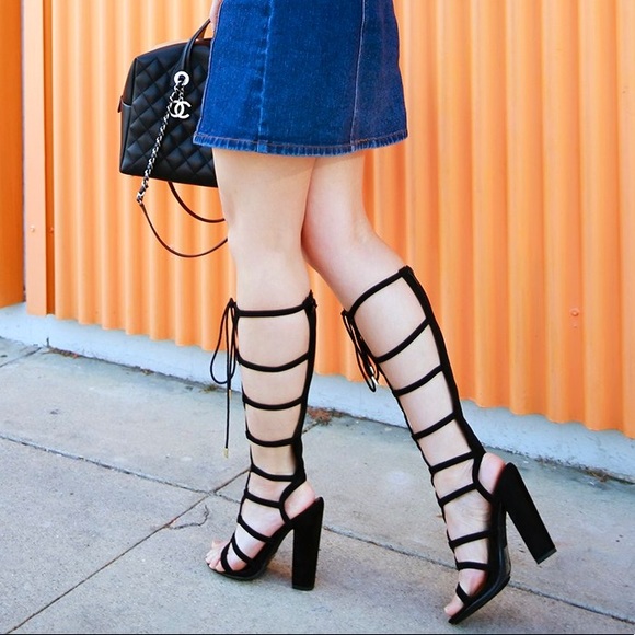 ๐ฅ Host Pick ๐ฅ Call It Spring Gladiator Heels - Picture 1 of 6